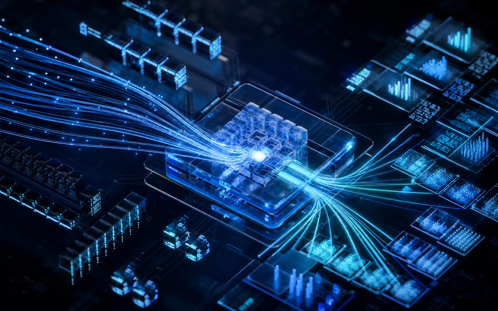 Abstract AI processing and enterprise data engineering pipelines